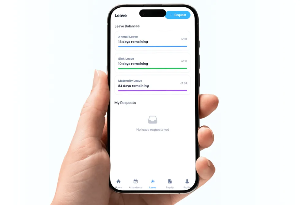 Arivo mobile app screen