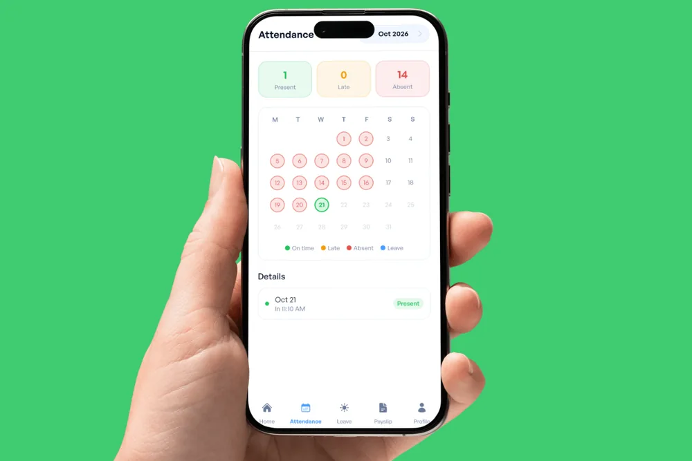 Arivo mobile app screen
